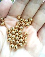 100PcsLot 5*2mm 6*2mm Gold Steel Color Beads Stainless Steel Bead Chars For DIY Jewelry Making Necklace celets Accessories