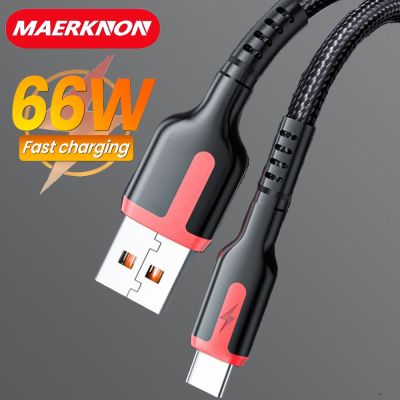 6A 66W USB Type C Cable Super Fast Charging For Huawei Mate 50 Xiaomi 12 iphone 14 Oneplus Micro Usb Cable Mobile Phone Cables Docks hargers Docks Cha