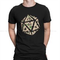 Dnd Game MenS Tshirt Here Be Dragons Fashion T Shirt Original Streetwear New Trend