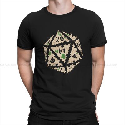 Dnd Game MenS Tshirt Here Be Dragons Fashion T Shirt Original Streetwear New Trend