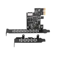 PCI Express 2.0 X1 USB 3.2 Gen1 TYPE-E Card PCIe Front Type-C Adapter Riser USB3.1 Gen1 A-KEY 5Gb Expansion Card