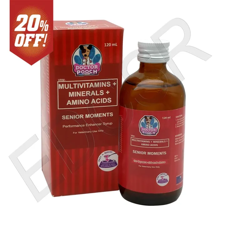 Doctor Pooch OTC Multivitamins Minerals Amino Acids for Adult Dogs and ...