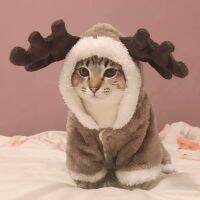 〖Love pets〗   Winter Cat Clothes Warm Fleece Pet Costume For Small Cats Kitten Jumpsuits Clothing Cat Coat Jacket Pets Dog Clothes