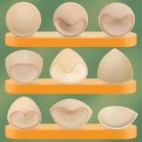 【cw】 4 Pieces Sponge Inserts Chest Cups for Swimsuit Breast Push Up Fill Brassiere Intimates Accessories 1