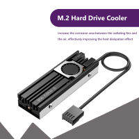 Ineo M.2 SSD Heatsink Cooler M.2 NVME 2280 HDD Solid State Hard Disk Radiator Aluminum Double-sided Cooling Pad Ventilador