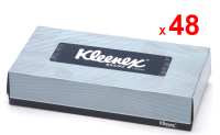 KLEENEX กระดาษเช็ดหน้าคลีเน๊กซ์ รหัสสินค้า 92000 สินค้าคิมเบอร์ลี่ย์-คล๊าค โปรเฟสชั่นแนล ขนาดแผ่น 19.3 x 21.2 เซนติเมตร 48 กล่อง กล่องละ 100 แผ่น