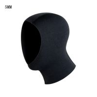 Men Women 3/5MM Scuba Hoodie Neoprene Winter Thermal Hat Wetsuit Hood for Men Diving Surfing Swimming Cap Swim Caps