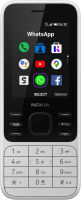 Nokia 6300 4G | Unlocked | Dual SIM | WiFi Hotspot | Social Apps | Google Maps and Assistant | Powder White