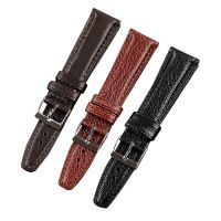 French Goat Leather Watchband 20 21 22MM Suitable For Leather Strap, Suitable For Diving Watch Leatherby Hs2023