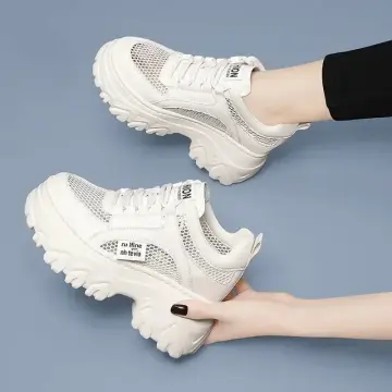 White sneakers leather on sale womens