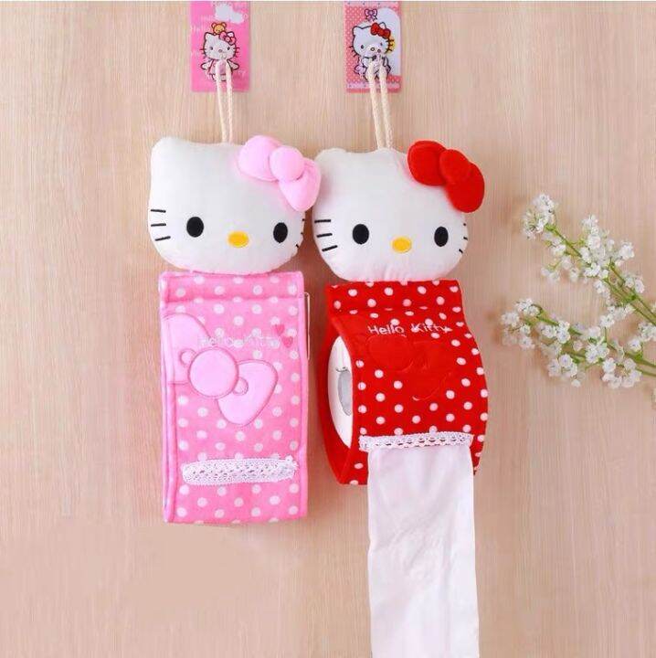 Hello kitty hanging tissue holder toilet roll holder Lazada PH