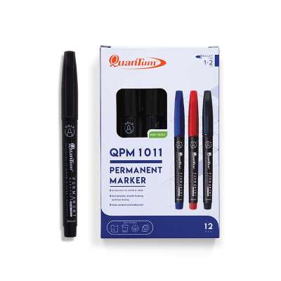 (12 ด้าม) ปากกาเคมีควอนตั้ม Quantum Permanent Marker QPM-1011