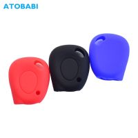 gthrrftdb 1 Buttons Silicone Car Key Case Keychain Remote Control Protector Cover Skin For Renault Kangoo DACIA Scenic Megane Auto Styling