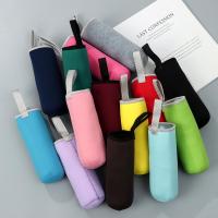 A4427 Useful Pouch Portable Water Bottle Case Glass Bottle Cover Water Bottle Cover Vacuum Cup Sleeve