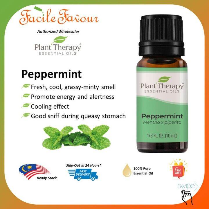 Plant Therapy Peppermint Essential Oil Lazada