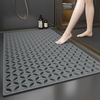 【YF】 Bathroom Anti Slip Bath Mat Fall Floor Household Toilet Shower Foot Hollow Waterproof