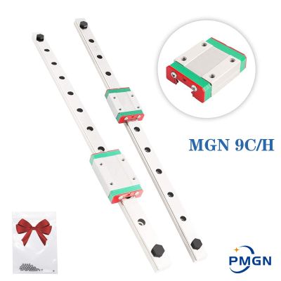 【HOT】▧ MGN 9mm Linear Guide MGN9 L 200 300 350 400 450 500 600 mm Rail Way MGN9C or MGN9H Block 3d Printer