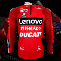 เสื้อแขนยาว โมโตจีพี MotoGP DUCATI LENOVO เสื้อโมโตจีพี ทีม ดูคาติ เลโนโว่ #MG0011 รุ่น แจ็ค มิลเลอร์#43 ไซส์ S-5XL