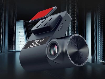 กล้องติดรถยนต์ แบบมี WIFI รุ่น V.2 สามารถต่อ WIFI Car Dash Cam ความไวที่ปรับได้ 1080p 12-36V Dashboard Camera Recorder