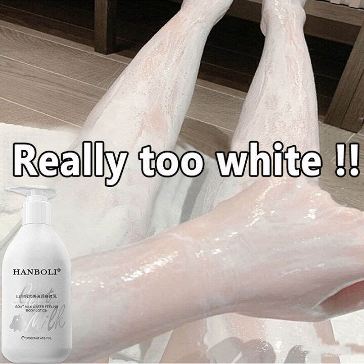Goat milk body Lotion whitening Smooth Moisturizing Lotion Cream