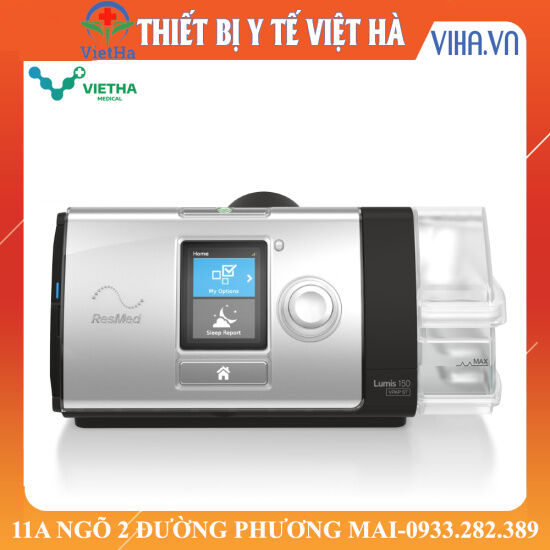 Máy trợ thở resmed lumis 150 vpap - máy thở 2 chiều không xâm nhập cho copd - ảnh sản phẩm 1