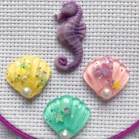 【CC】 Seashell Needle Minder Kawaii