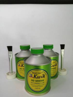 กาวปะยาง KWIK HD GREEN กาวเขียว ขนาด200ml. ปะเย็น กาวสำหรับปะยางรถยนต์ คุณภาพดี!!