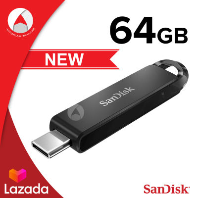 SANDISK Flash Drive Ultra USB Type-C USB 3.1 ความจุ 64GB (SDCZ460-064G-G46) แฟลชไดร์ฟ เมมโมรี่ การ์ด แซนดิส โดย ซินเน็ค อุปกรณ์จัดเก็บข้อมูล คอมพิวเตอร์ โน็ตบุ๊ค Computer PC Mac Notebook มือถือ รับประกัน Synnex 5 ปี