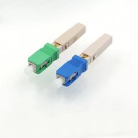 ♚◙ SC UPC Fiber Optic Fast Connectors Single Mode SC APC Fiber Optic Quick Connectors Adapter for FTTH 2x3mm butterfly fiber cable