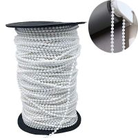 【CW】 10 Meters Plastic Roller Blind Roman Vertical Shade Beaded Chain Pull Cord Window Curtain Beads Rope with Connectors