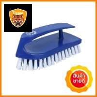 แปรงพลาสติกขัดพื้นทรงเตารีด ตราสมอ สีน้ำเงินFLOOR PLASTIC SCRUB BRUSH WITH IRON HANDLE ANCHOR BLUE **บริการเก็บเงินปลายทาง**