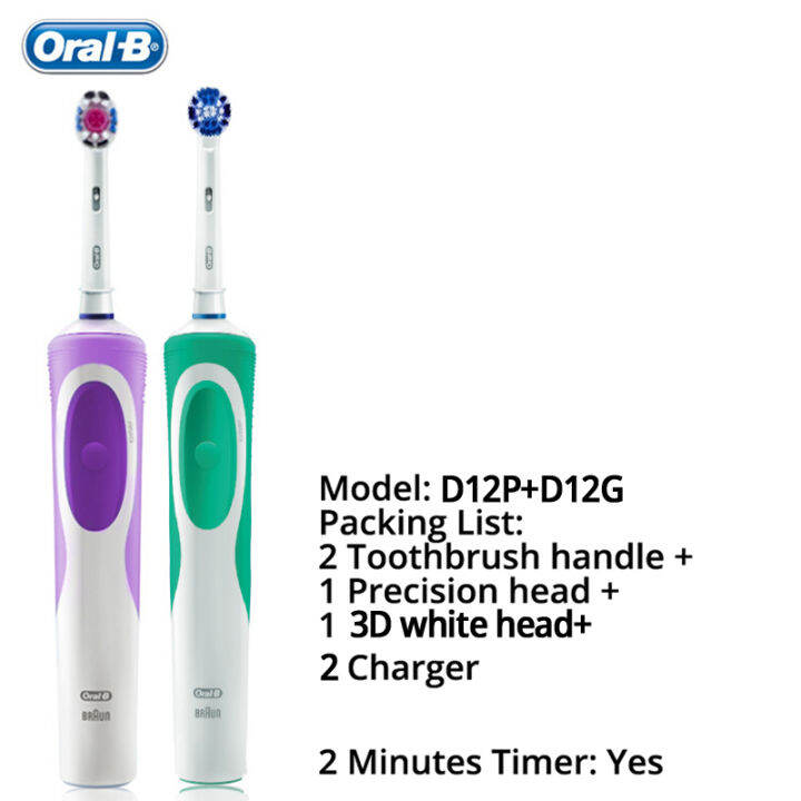 Oral B Vitality Electric Toothbrush Rechargeable OralB Teeth Brush