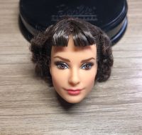 (Popular toys) มาใหม่คอลเลกชันที่หายาก Audrey Hepburn หัวตุ๊กตาเจ้าหญิงหัวสาว DIY แต่งตัวผมของเล่นเด็กแต่งหน้าของเล่น