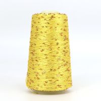 29 Color 50g/Ball /140M Cotton Yarn 6mm 3mm Glitter Match Thread Accessories Rag Knitting Lanas Crochet