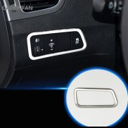 Đèn pha ô tô điều khiển công tắc thép không gỉ khung trang trí nhãn dán