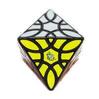 Lanlan Clover Octahedron Magic Cube Puzzle Black Cubo Magico ของเล่นสำหรับเด็กของขวัญเด็ก Idea Collection สมอง Game