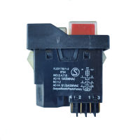 KJD17B1-2 6pis 230โวลต์15A แม่เหล็กไฟฟ้าปุ่มกดสวิทช์แม่เหล็ก Solenoid ปุ่มกดสวิทช์สำหรับเครื่องมือไฟฟ้า