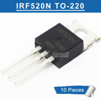 10pcs IRF520N TO-220 IRF520NPBF IRF520 TO220 100V/9.7A MOSFET Transistor new original