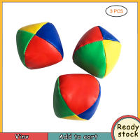 3Pcs Juggling Balls Set Circus Balls With 4 Panel Design For Kids And Adults