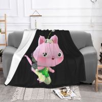 Gabbys Dollhouse Gabby Cats Blankets Coral Fleece Plush Print Cartoon Gift Warm Throw Blanket for Bed Car Bedspreads