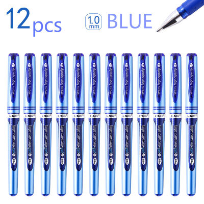 4612PCS M&amp;G AGP13604 Gel Pen 1.0mm Large Strokes Thick Tip Signing Pen Black Blue Red