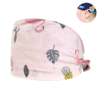 Viaoli ผ้าฝ้ายขัดหมวก Gorros Quirofano Mujer Women39; S Weat-ดูดซับยืดหยุ่นส่วนสัตว์เลี้ยงกรูมมิ่งพยาบาลหมวกทำงาน