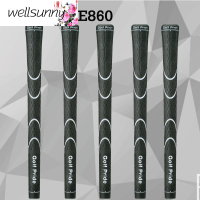 Wellsunny E860ด้ามจับไม้กอล์ฟด้ามจับไม้กอล์ฟสีดำแถบสีเงินจับถนัดมือสินค้าใช้งานง่ายพร้อมจัดส่ง