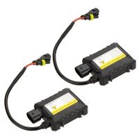 2X 12V 55W Ultra Slim Car HID Replacement Digital DC Ballast Bulbs Fit