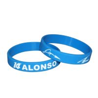 【ร้อน】1ชิ้นซิลิโคนยืดสร้อยข้อมือสำหรับเด็กแข่งเฟอร์นันโด Alonso กลางแจ้งสายรัดข้อมือแฟชั่นของขวัญวันเกิดสำหรับผู้ชายเครื่องประดับประดับ