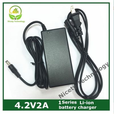 Li-Ion ที่ชาร์จแบตเตอรี่ลิเธียมลิเมอร์ลิเมอร์4.2V2A ที่ชาร์จแบบชาร์จไฟได้สำหรับแบตเตอรี่ลิเธียม Li- Ploymer 1ชุด