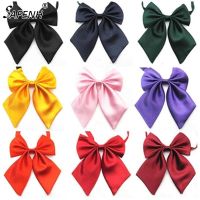 Women Tie Red Butterfly Women 39;s Bow Tie Black Knot Female Girl Student Hotel Clerk Waitress Neck Wear Ribbon Ties green