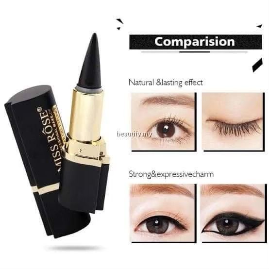 kajal-arab-eyeliner-100-กันน้ำ-กันเหงื่อ-ดำสนิท-ดินสอเนื้อนุ่มใช้ง่ายไม่ต้องเหลา