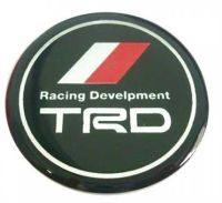 ราคาต่อ 2 ดวง สติกเกอร์ TRD racing Develpment สติกเกอร์เรซิน sticker rasin ขนาด 45 / 50 มิล