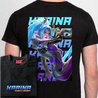 Karina Tshirt full print mobile legends shirt assassin tee ml mlbb